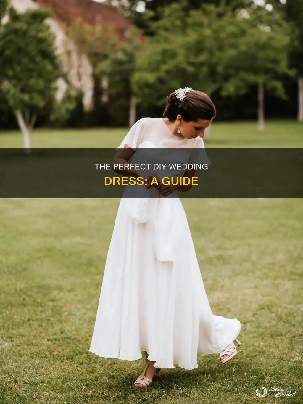 how to diy a wedding dress