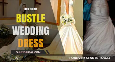 Bustle Wedding Dress: DIY Guide for Your Big Day