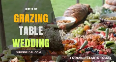 DIY Grazing Table Wedding: Tips for a Stunning Edible Display