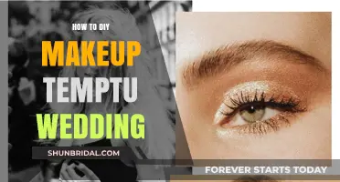 DIY Wedding Makeup: Mastering Tempu Techniques for Your Big Day
