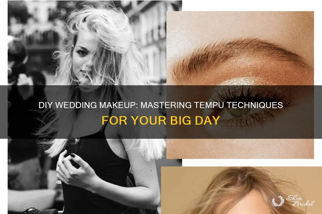 how to diy makeup temptu wedding