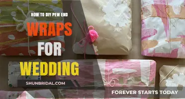 DIY Wedding Pew End Wraps: Easy Step-by-Step Guide for Your Big Day