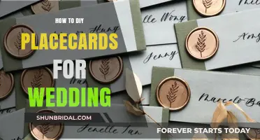 Elegant DIY Wedding Place Cards: Creative Ideas for Your Special Day