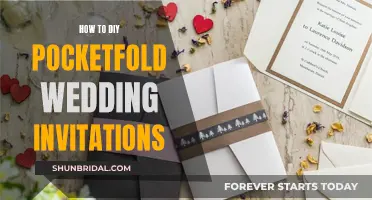 Crafting Pocketfold Wedding Invites: A Step-by-Step Guide