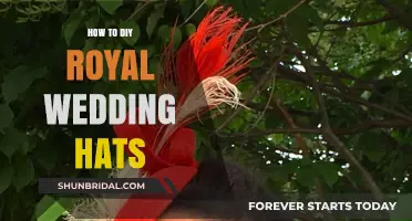 DIY Royal Wedding Hats: Crafting Elegant Headpieces for Special Occasions