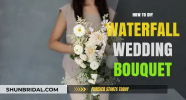 DIY Waterfall Wedding Bouquet: Step-by-Step Guide for Stunning Floral Arrangements