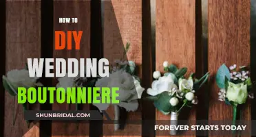Crafting Elegant DIY Wedding Boutonnieres: A Step-by-Step Guide