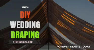 DIY Wedding Draping: Transform Your Venue with Elegant Fabric Decor