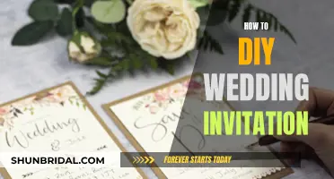 Crafting Your Wedding Invitations: A Step-by-Step Guide