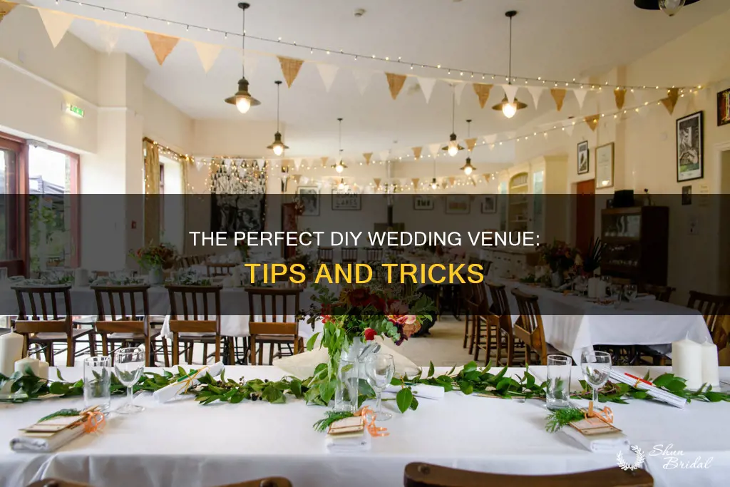 how to diy wedding venue