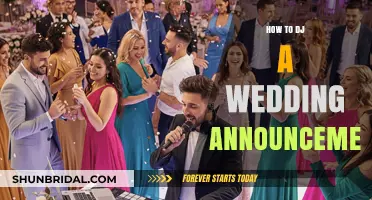 Mastering Wedding Announcements: DJ Tips for Seamless Celebrations