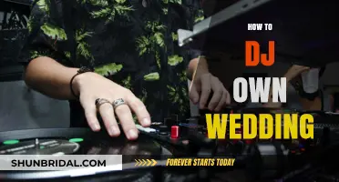DJ Your Own Wedding: Tips for a Personalized Soundtrack