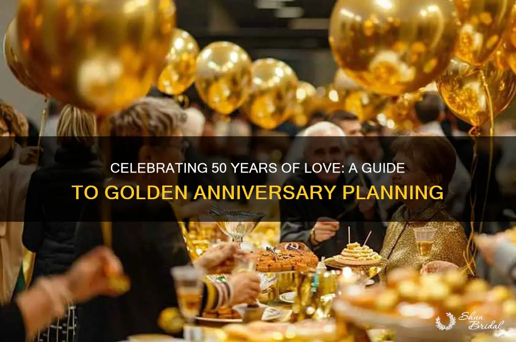 how to do a 50th wedding anniversary