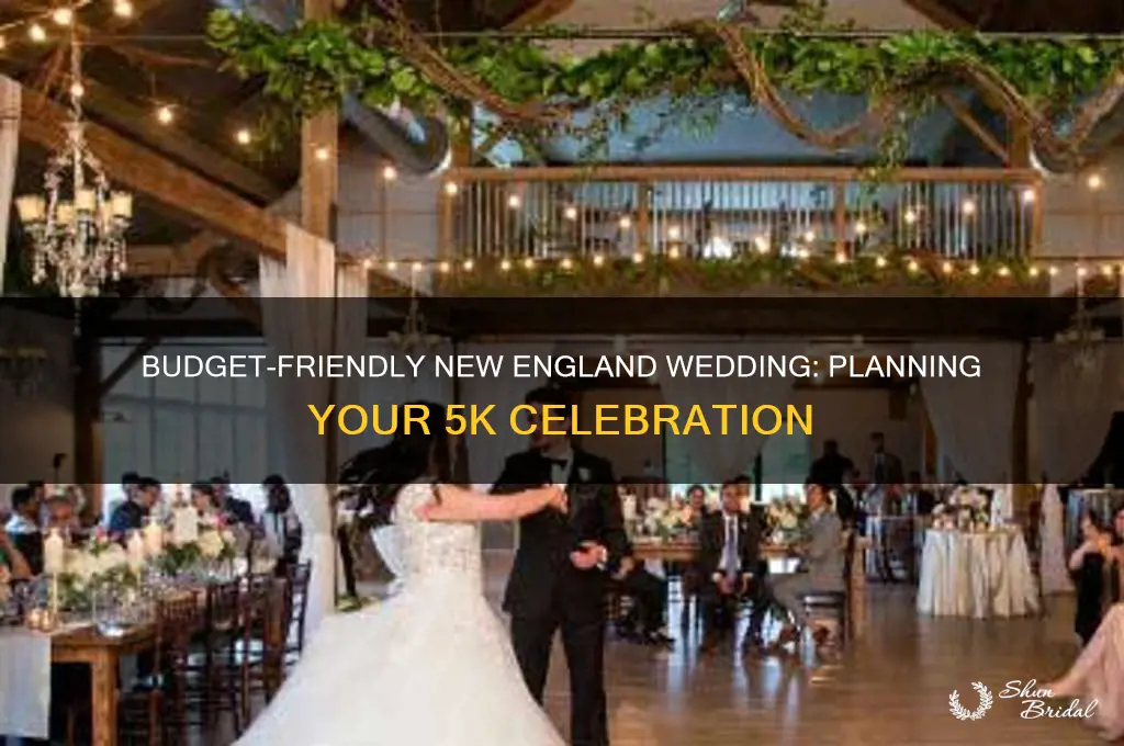 how to do a 5k wedding in new england