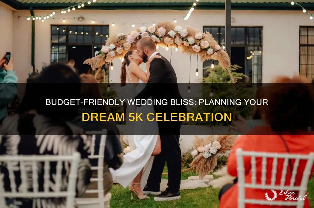 how to do a 5k wedding