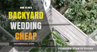 Budget-Friendly Backyard Wedding: Tips for a Beautiful, Affordable Celebration