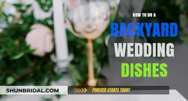 Elegant Backyard Wedding Dishes: Tips for Planning and Serving