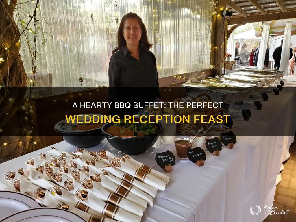 how to do a bbq buffet for a wedding reception
