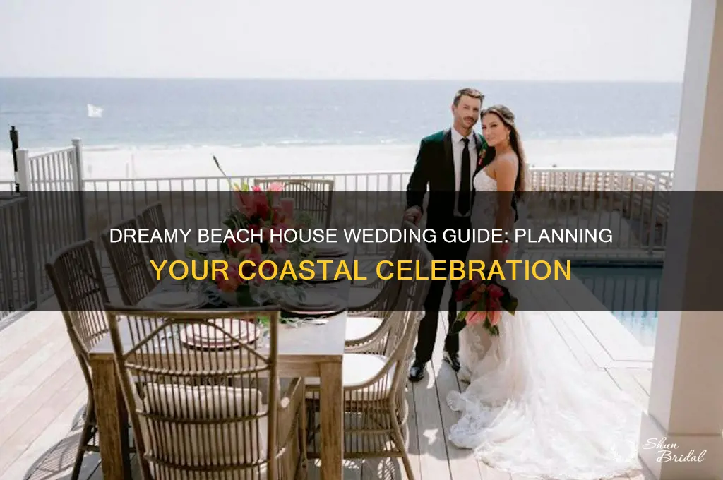 how to do a beach house wedding