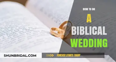 Creating a Sacred Union: A Guide to Planning a Biblical Wedding