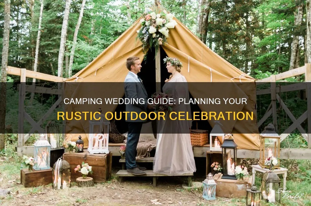 how to do a camping wedding