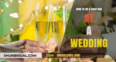 Creative Cash Bar Ideas for Your Wedding Reception