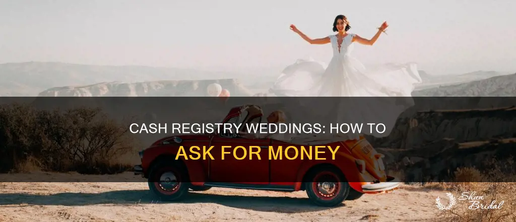how to do a cash registry wedding