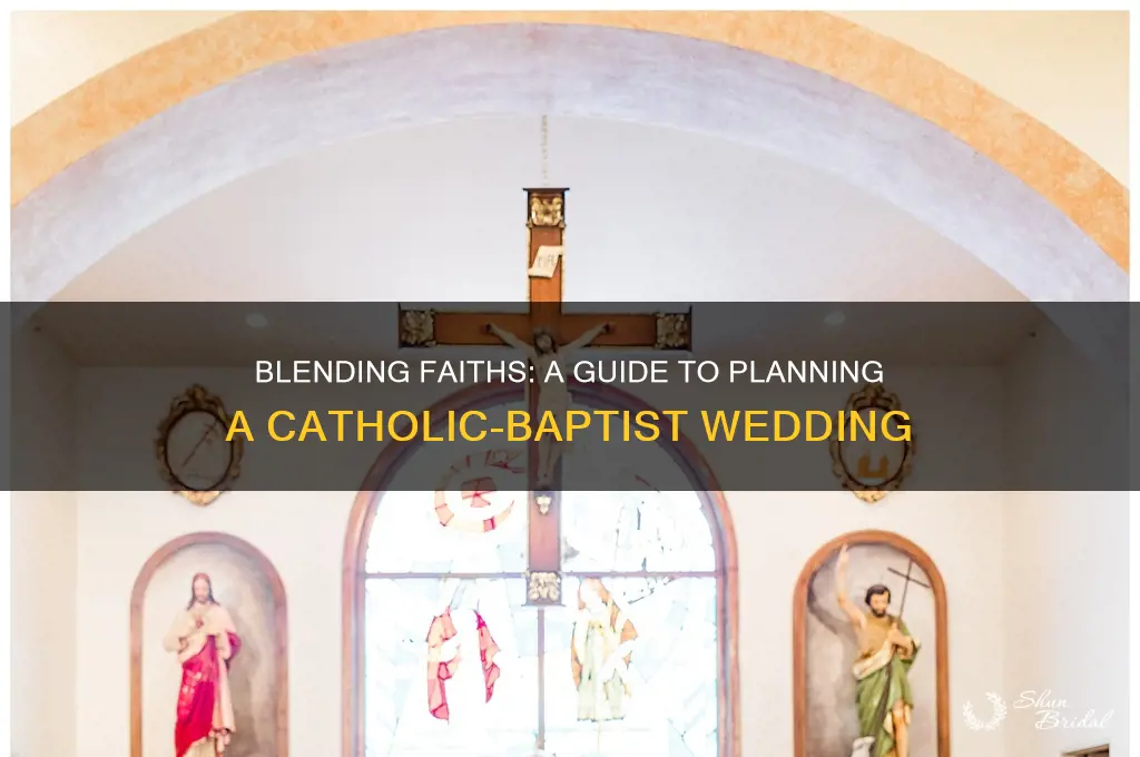 how to do a catholic and baptist wedding