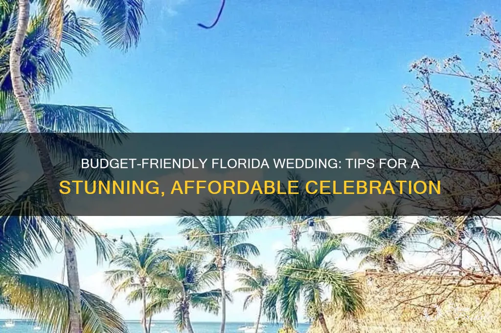 how to do a cheap wedding in Florida