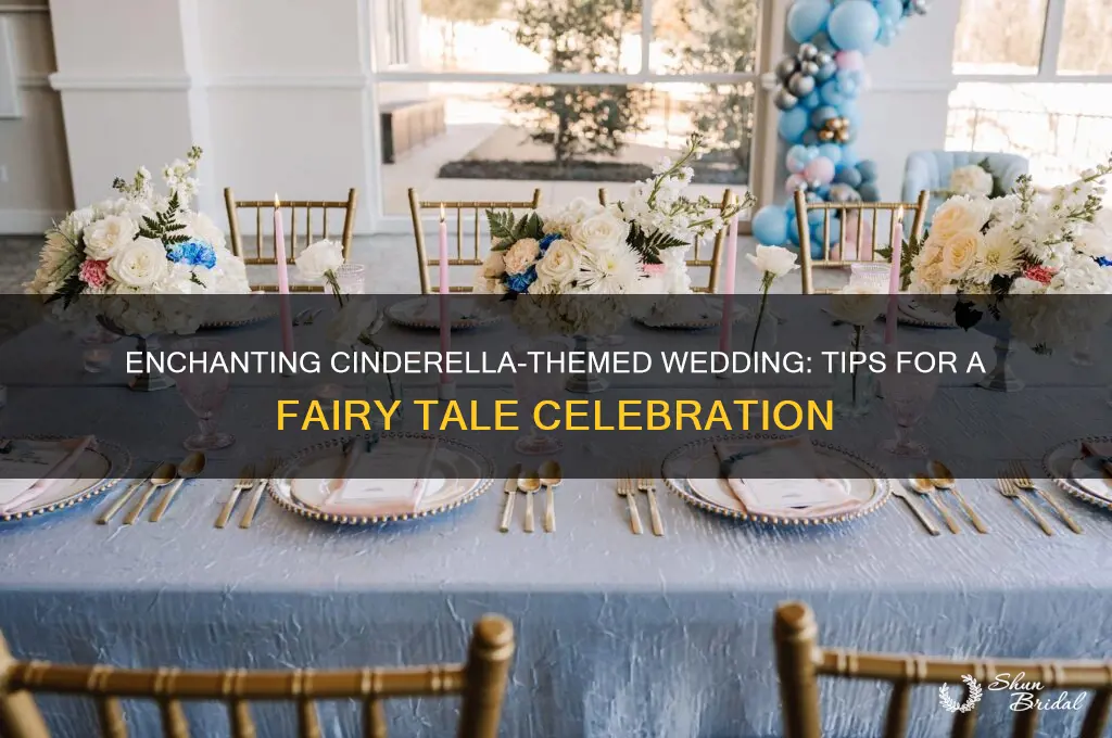 how to do a cinderella theme wedding
