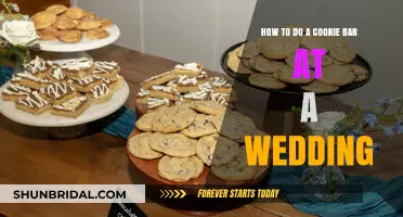 Sweeten Your Wedding with a DIY Cookie Bar: Tips & Ideas