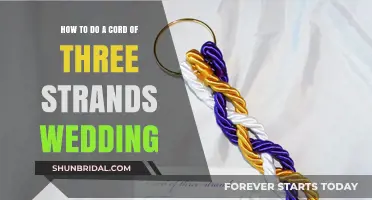 Uniting in Faith: Crafting a Cord of Three Strands Wedding Ceremony