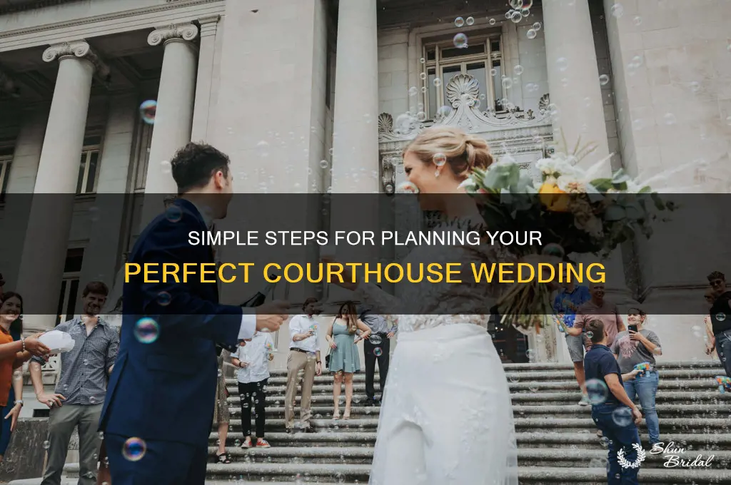 how to do a court house wedding