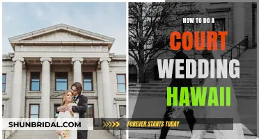 Simple Steps for Planning Your Court Wedding in Hawaii