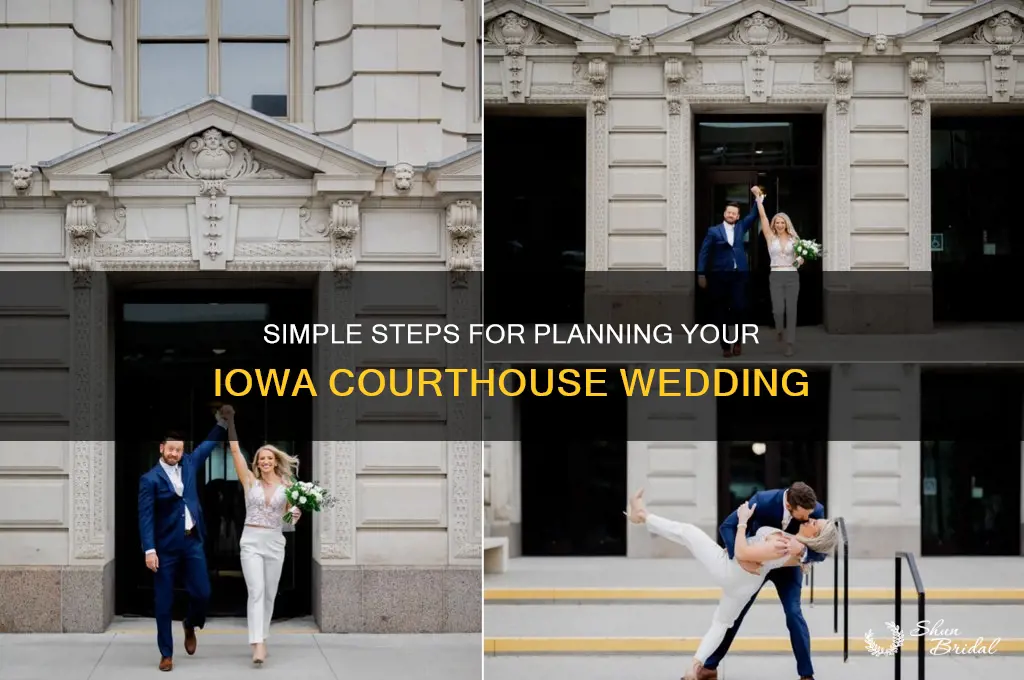 how to do a courthouse wedding in iowa