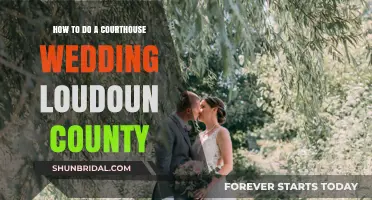 Your Simple Guide to a Courthouse Wedding in Loudoun County