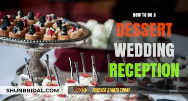 Sweet Treats: Hosting a Dessert Wedding Reception