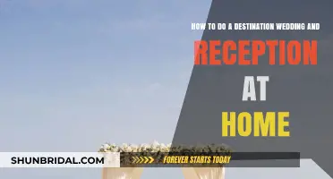 Destination Wedding, Home Reception: Planning the Perfect Duo