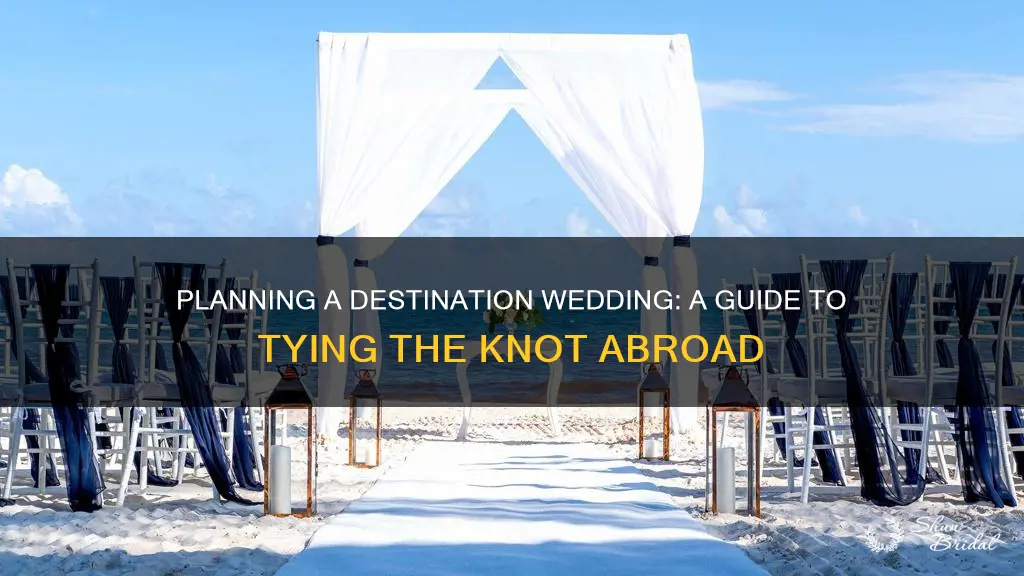 how to do a destination wedding