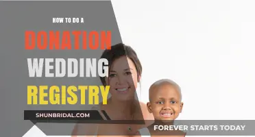 A Wedding Registry for Charity: How to Donate