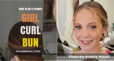Effortless Flower Girl Curl Bun Tutorial: Step-by-Step Guide for Adorable Hairstyles