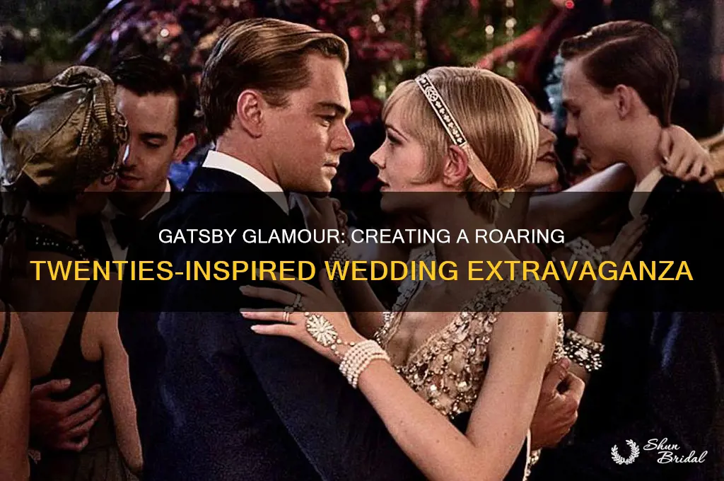 how to do a gatsby themed wedding