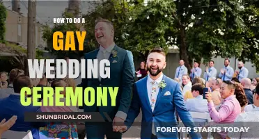 Celebrating Love: A Guide to Planning a Gay Wedding Ceremony