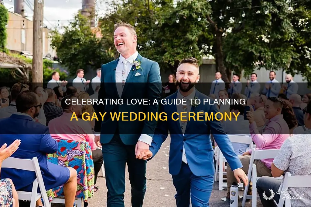 how to do a gay wedding ceremony