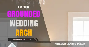 Create a Stunning Grounded Wedding Arch: DIY Guide & Tips