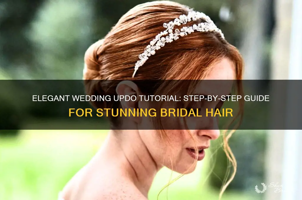 how to do a hair updo for wedding