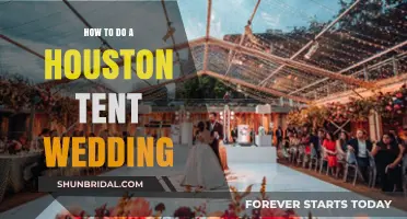 Houston Tent Wedding Guide: Tips for a Perfect Outdoor Celebration