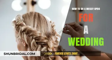 Effortless Messy Updo Tutorial: Perfect Wedding Hairstyle Guide
