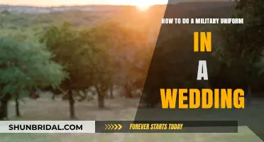 Military Uniform Wedding: Elegant Tips for a Patriotic Celebration