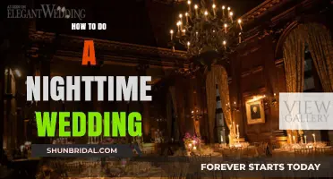 Elegant Nighttime Wedding Guide: Tips for a Magical Evening Celebration